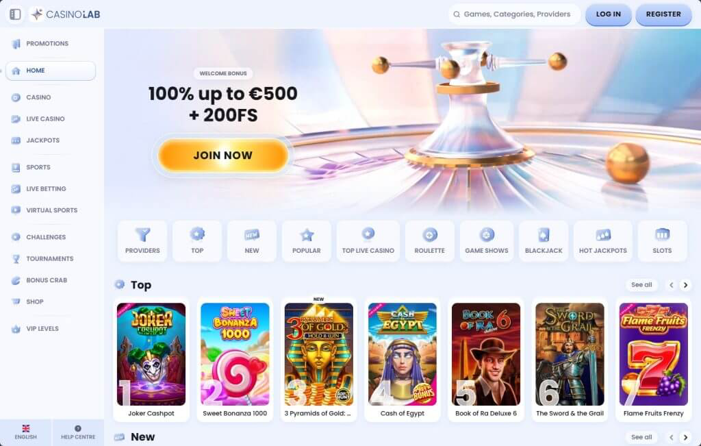 Lab Casino Nederland: De Nieuwe Standaard voor Online Entertainment in 2026 image 1